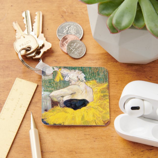 La Clownesse (Clown) Cha-U-Kao von Toulouse Lautre Schlüsselanhänger (Schreibtisch)