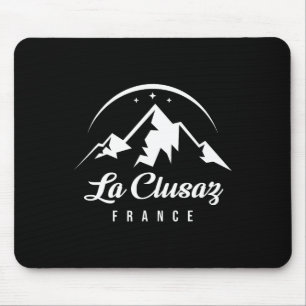La Clusaz Frankreich Skigebiet Snowboarden So Mousepad