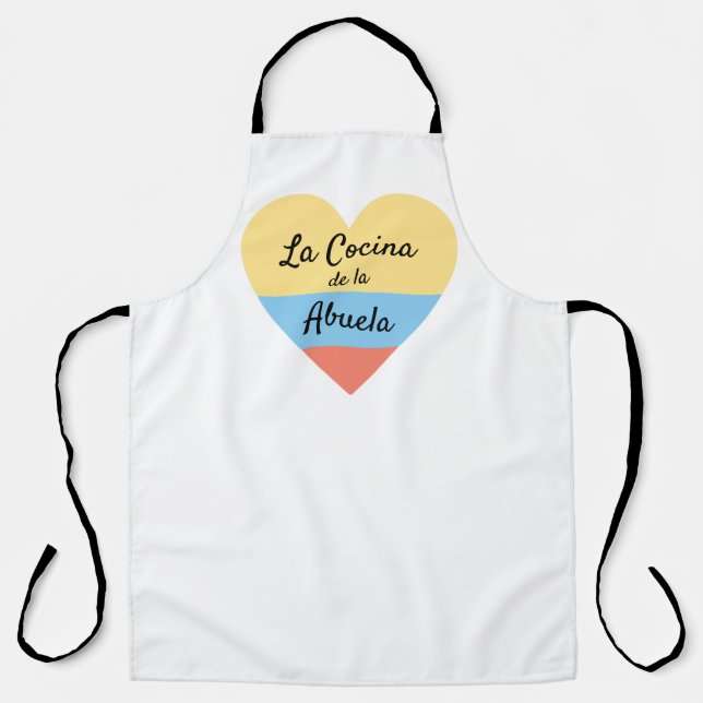 La Cocina de la Abuela kolumbianische Schürze (Vorderseite)