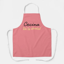 La cocinando la abuela schürze