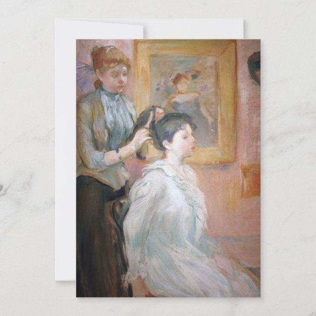La Coiffure | Berthe Morisot (Vorderseite)