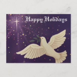 La colombe de la paix Joyeux jours fériés - Carte 