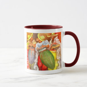 "La Comparsa" Hochkontrast Tasse