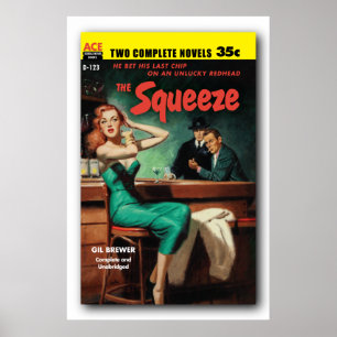 La compression - affiche 1955 de couverture de Pb