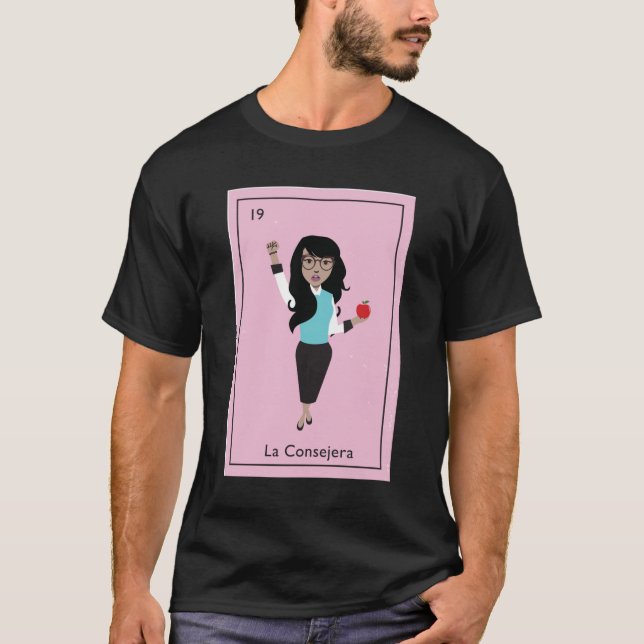 La Consejera Black Hair Classic T-Shirt (Vorderseite)