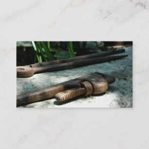 La construction de carte de visite de bricoleur