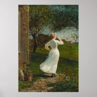 La Corne du dîner - Winslow Homer Poster d'Art