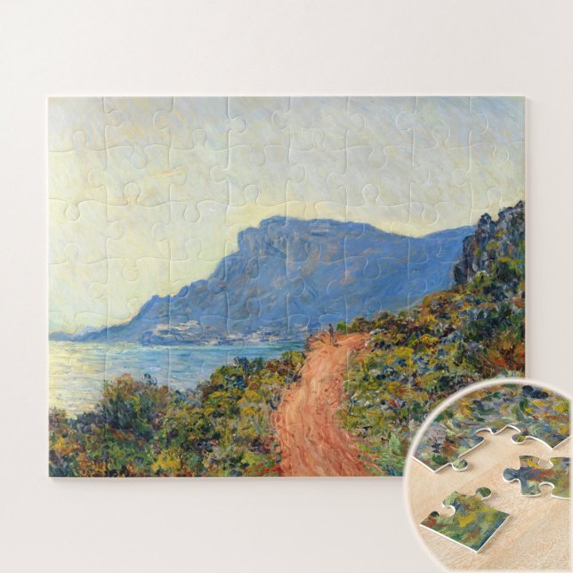La Corniche bei Monaco von Claude Monet (Von Creator hochgeladen)