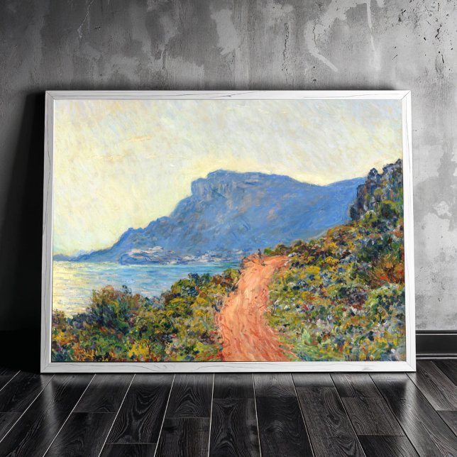La Corniche bei Monaco von Claude Monet Poster (Von Creator hochgeladen)