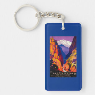 La Cote d'Azur PosterEurope vintage 2