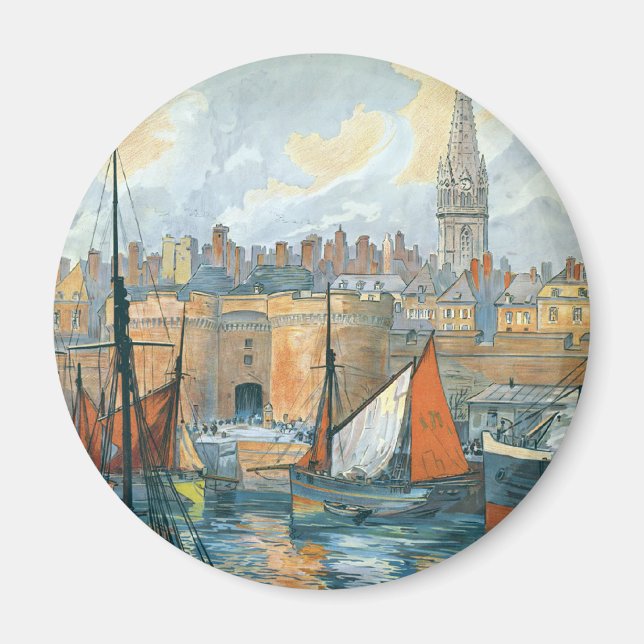 La Côte d'Émeraude Magnet (Vorne)