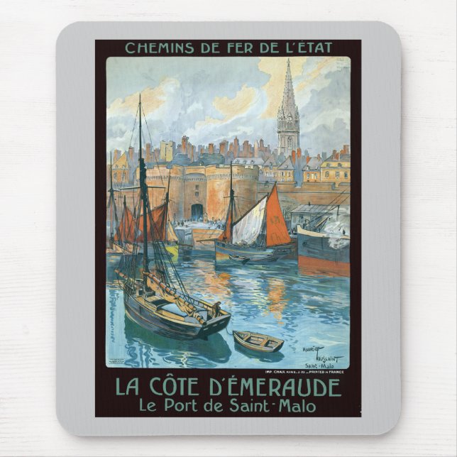 La Côte d'Émeraude Mousepad (Vorne)