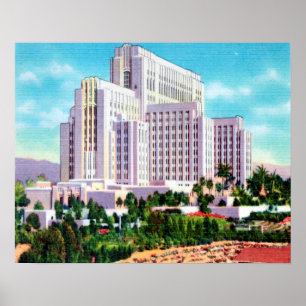 LA County General Krankenhaus Poster