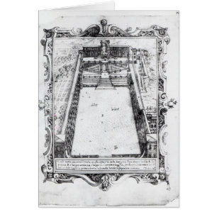 La cour de belvédère à Vatican Rome, 1581