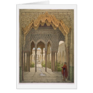 La cour des lions, Alhambra, Grenade, 185
