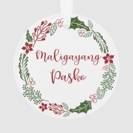 La couronne de Noël du Joyeux Tagalog, Maligayang 