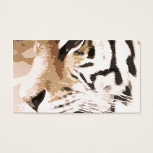 La coutume d'impression de chat de tigre