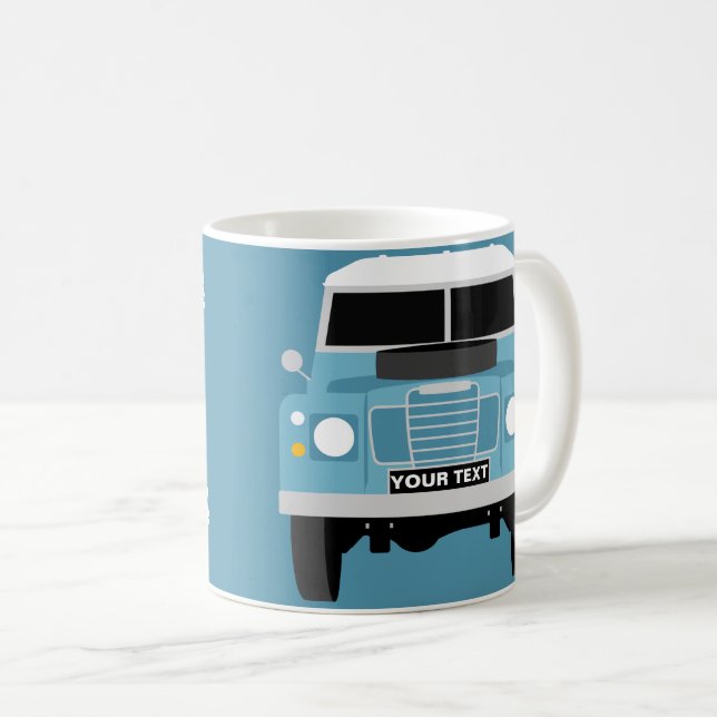 La coutume personnalisent la tasse classique de la (Devant droit)