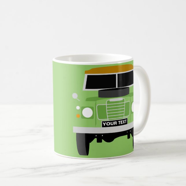 La coutume personnalisent la tasse classique de la (Devant droit)