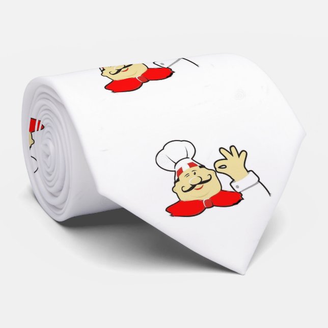 LA CRAVATE DE SILLY CHEF (Roulé)