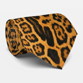 La cravate des hommes de peau d'Ocelot de Faux