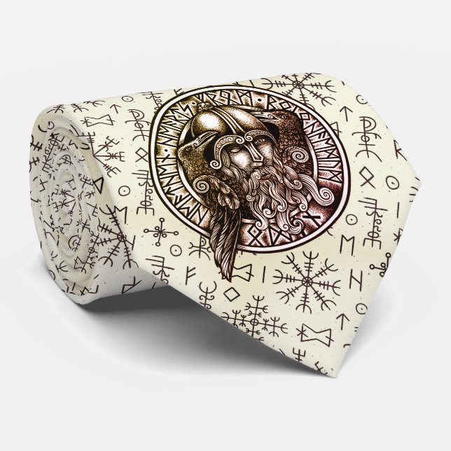 La Cravate des runes d'Odin (Roulé)