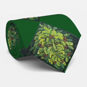 La cravate d'homme vert
