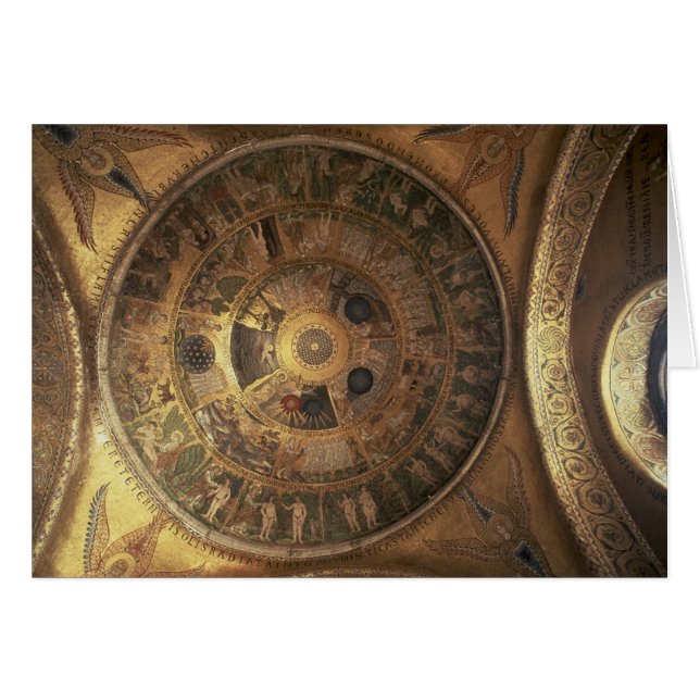 La création du monde, de la coupole de genèse (Devant horizontal)