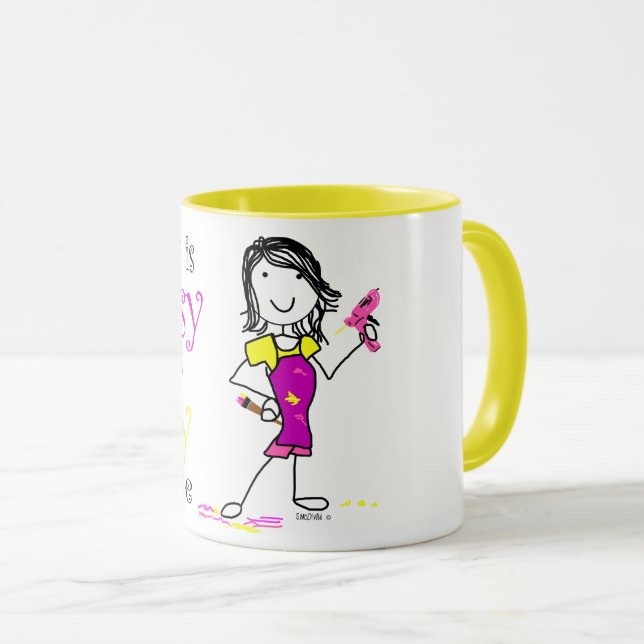 La créativité est tasse malpropre (Devant droit)