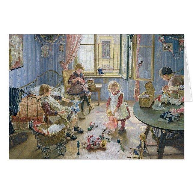 La crèche, 1889 (Devant horizontal)