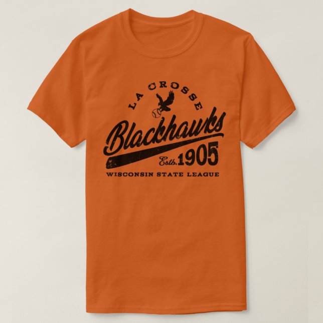 La Crosse Blackhawks T-Shirt (Design vorne)