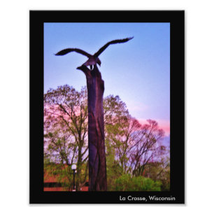 La Crosse Eagle Fotodruck
