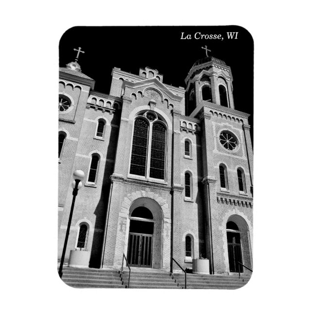 La Crosse, Wisconsin Magnet (Vertikal)