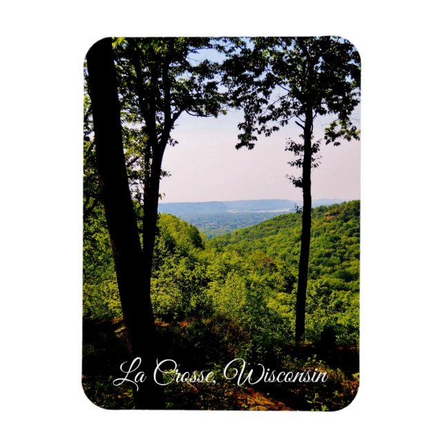La Crosse, Wisconsin Magnet (Vertikal)