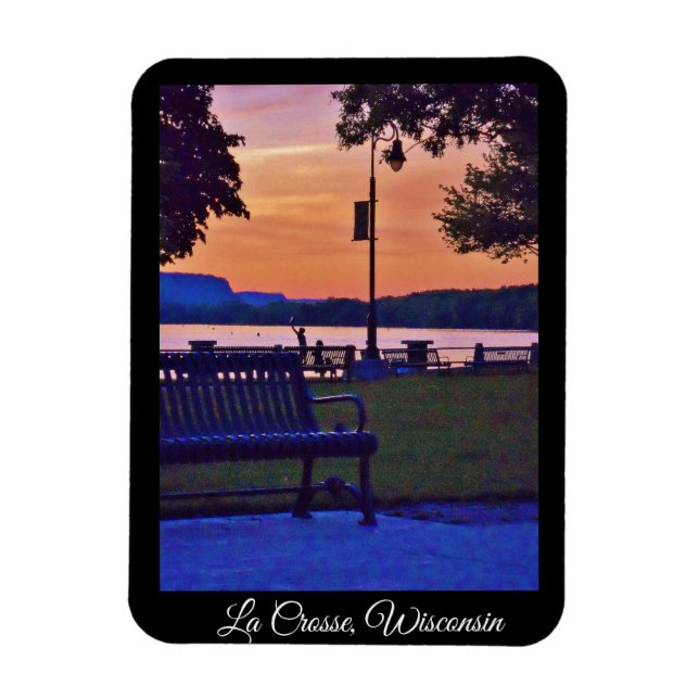 La Crosse, Wisconsin Magnet (Vertikal)
