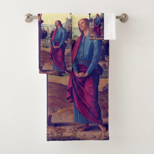 La Crucifixion avec la Vierge par Pietro Perugino (En situation)