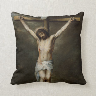 La Crucifixion de Jésus Lance Oreiller