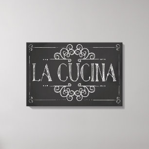 "La Cucina" Leinwand