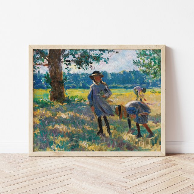 La Cueillette des Fleurs | Henri Lebasque Poster (Von Creator hochgeladen)