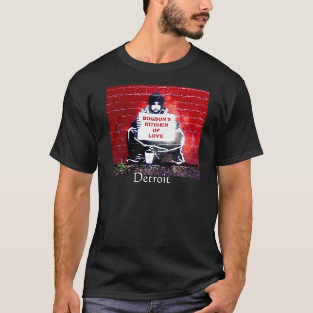 La cuisine de Bogdon du T-shirt de Detroit d'amour (Devant)