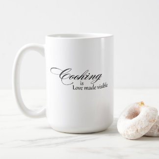 La cuisine Est L'Amour Fait Mug Visible