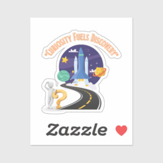 La curiosité alimente les stickers découverte