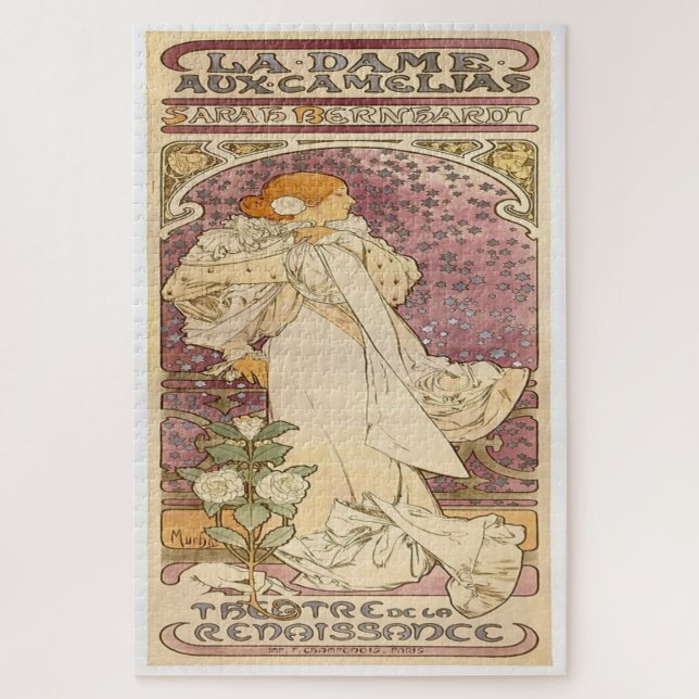 La Dame aux Camélias: Jugendstil (Vertikal)