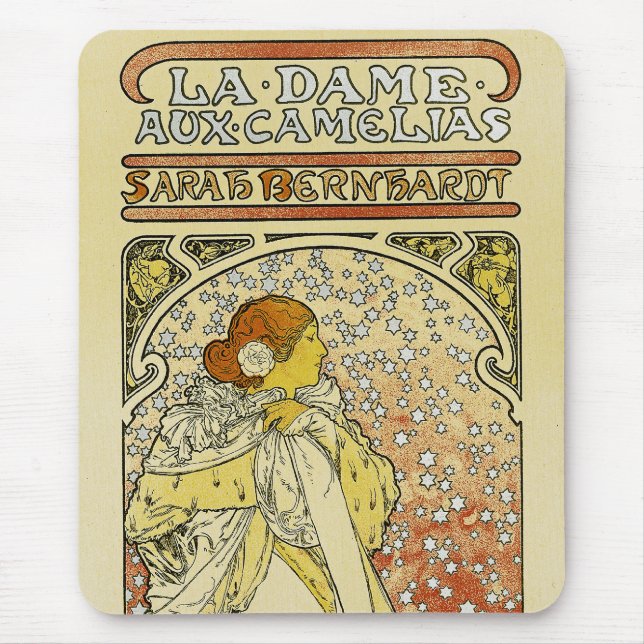 La Dame aux Camelias Mousepad (Vorne)