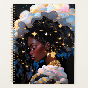 La Dame Cosmique Art Imaginaire Africain Américain