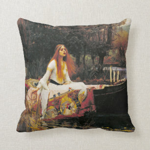 La Dame de Shallot Coussin