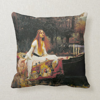La Dame de Shallot Coussin