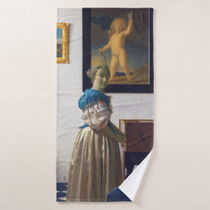 La dame debout dans une virginale, Johannes Vermee