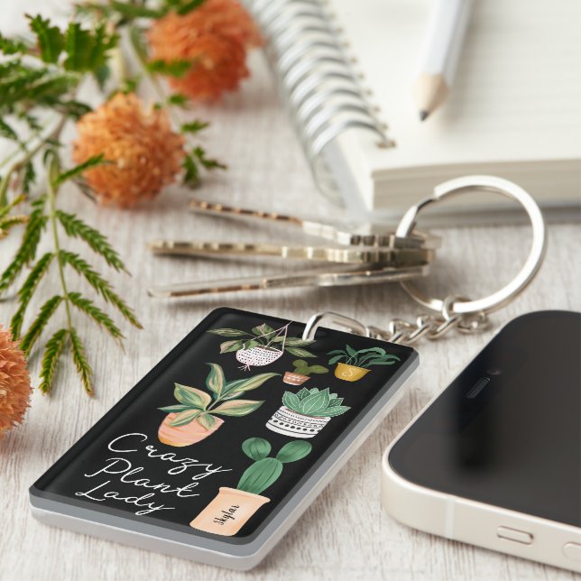 La Dame Plante folle| Couleur d'eau chic Plantes p (Devant droit)