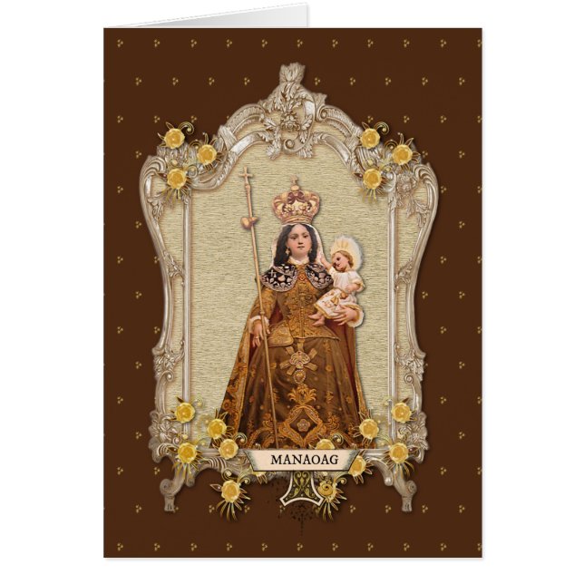 La Dame religieuse de Manaoag Philippines Catholiq (Devant)